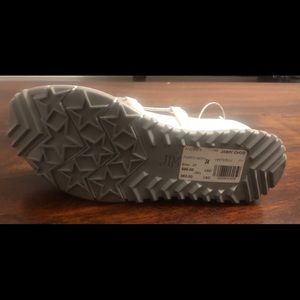 Jimmy Choo Andrea Metallic Slip-On Sneaker